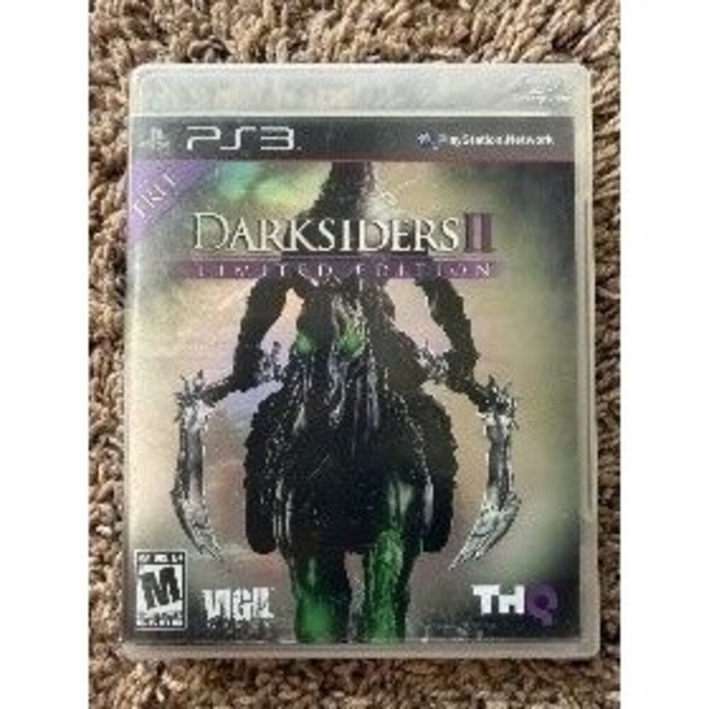 THQ Darksiders II Limited Edition PS3 PlayStation 3 Video Game Disc Manual